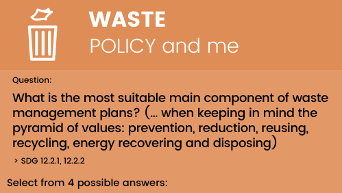 Waste - Policy and me
