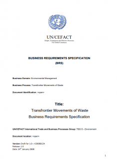 Transfrontier Movements of Waste