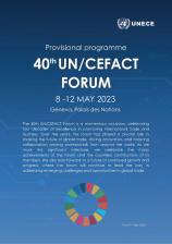 40th UN/CEFACT FOrum Programme