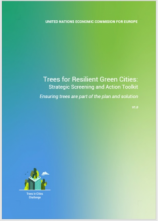 Trees for resilient green cities toolkit cover