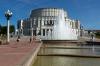 View of the National Ballet theatre in Minsk, Belarus