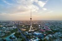 Air view Uzbekistan