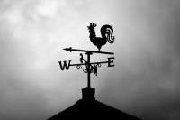 https://www.pexels.com/photo/silhouette-of-wind-vane-552600/ 