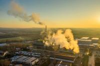 Emissions produced by a refuse incinerator in Budapest, Ujpest District