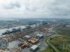 Belgium top view container terminal_S