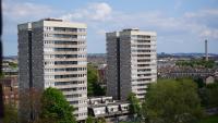 Residential block, London